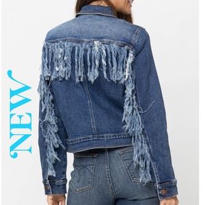 Judy Blue Fringed Women’s Jean Jacket